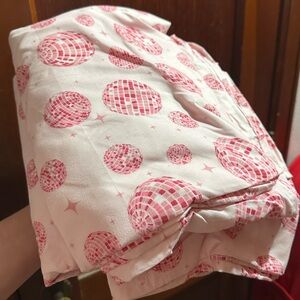 ✨pink disco ball sheets✨